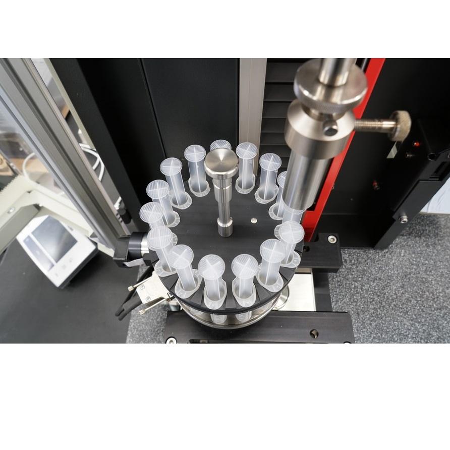 Thiết bị kiểm tra bơm kim tiêm theo tiêu chuẩn ISO 11040 part 4,6,8